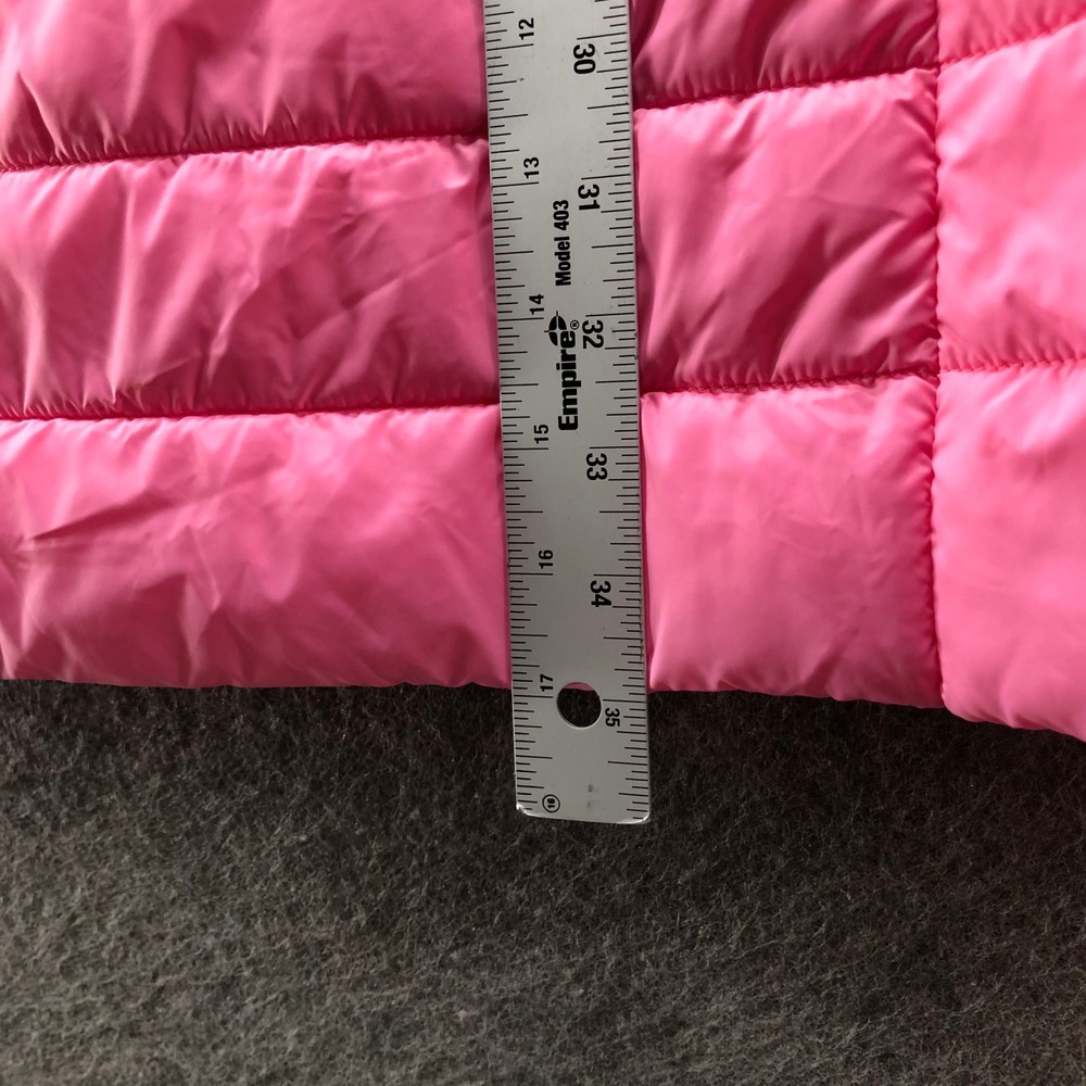 Torrid Lightweight Pink Puffer Vest Womens 5X Zip Hooded Quilted Jacket - Picture 11 of 11